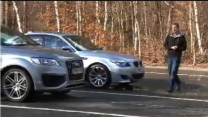 VIDEO: Poradí si BMW M5 s Audi Q7 V12 TDI?