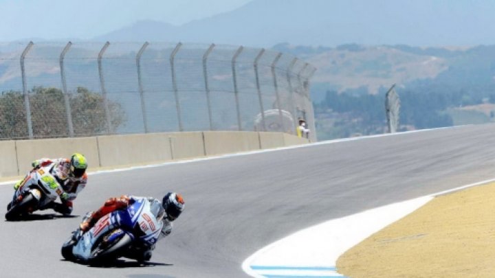 Jorge Lorenzo vítězí v Laguna Seca