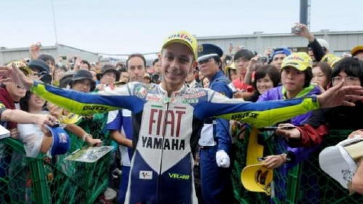 Mistr světa Valentino Rossi uspořádal charitu