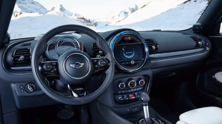 Mini Clubman přichází ve verzi ALL4 s pohonem všech kol.