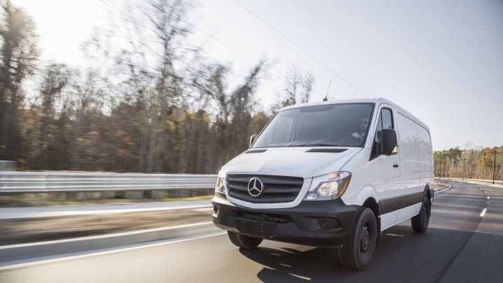 Mercedes-Benz Sprinter Worker je základním, a tedy i nejjednodušším Sprinterem v USA.