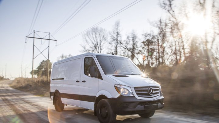 Mercedes-Benz Sprinter Worker je základním, a tedy i nejjednodušším Sprinterem v USA.