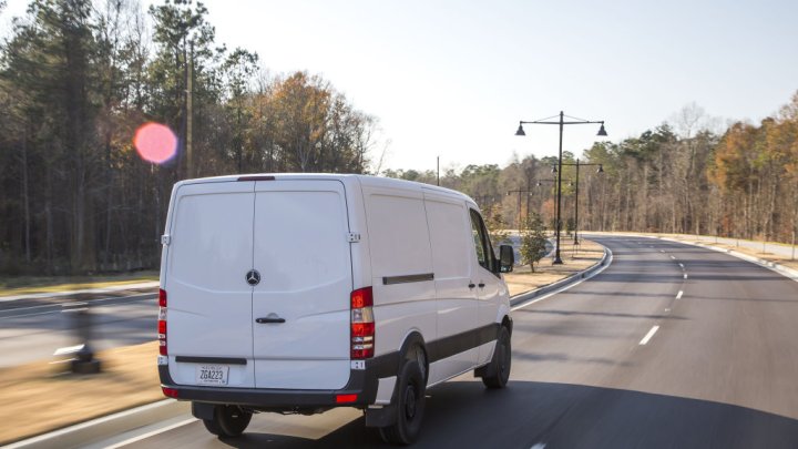 Mercedes-Benz Sprinter Worker je základním, a tedy i nejjednodušším Sprinterem v USA.