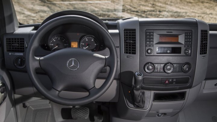 Mercedes-Benz Sprinter Worker je základním, a tedy i nejjednodušším Sprinterem v USA.