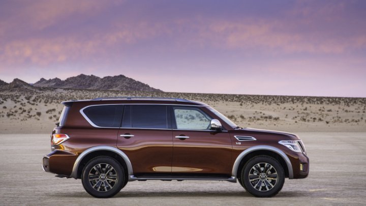 Nissan Armada je ve druhé generaci o něco delší, komfortnější i schopnější.