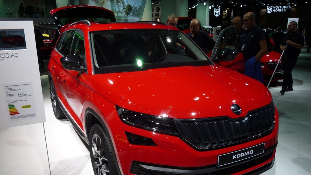 Na autosalonu v Paříži jsme nabírali první dojmy z nového SUV Škoda Kodiaq.