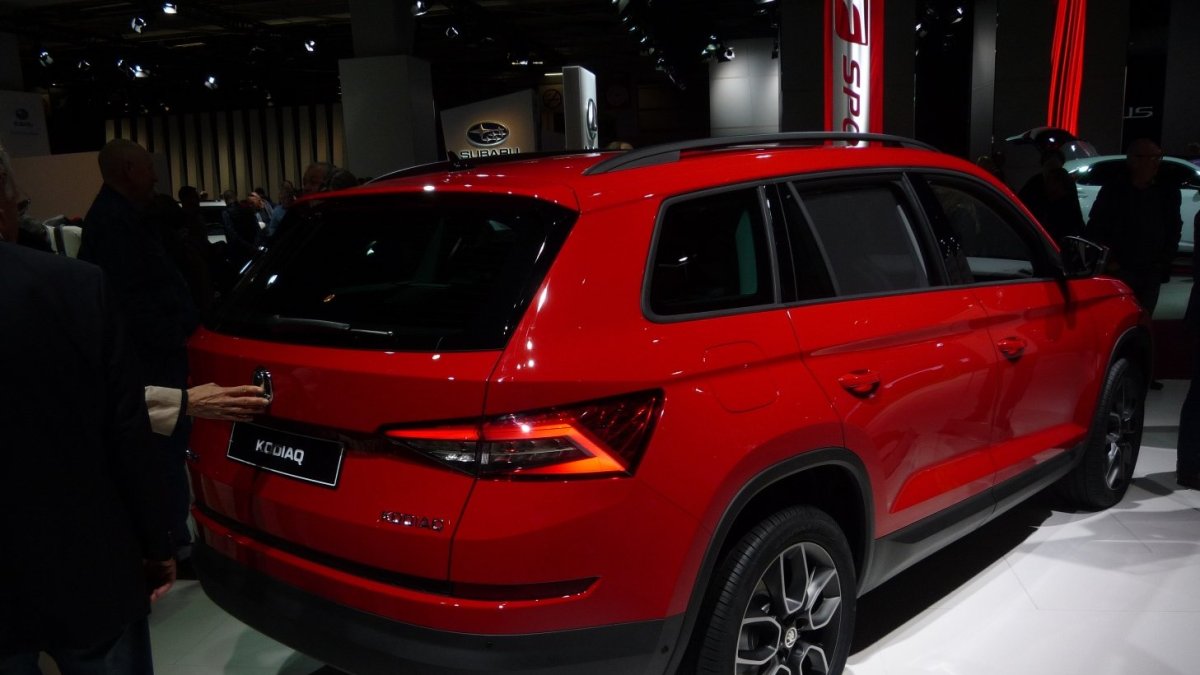 Na autosalonu v Paříži jsme nabírali první dojmy z nového SUV Škoda Kodiaq.