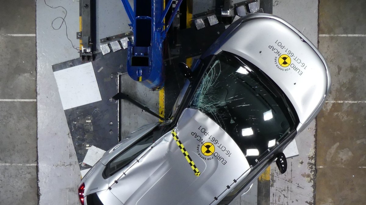 Citroën C3 v nárazových testech Euro NCAP.