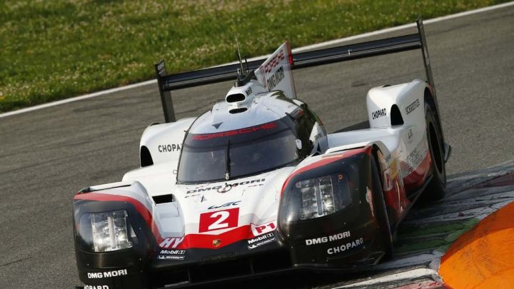 Prototyp Porsche 919 Hybrid při prologu v Monze