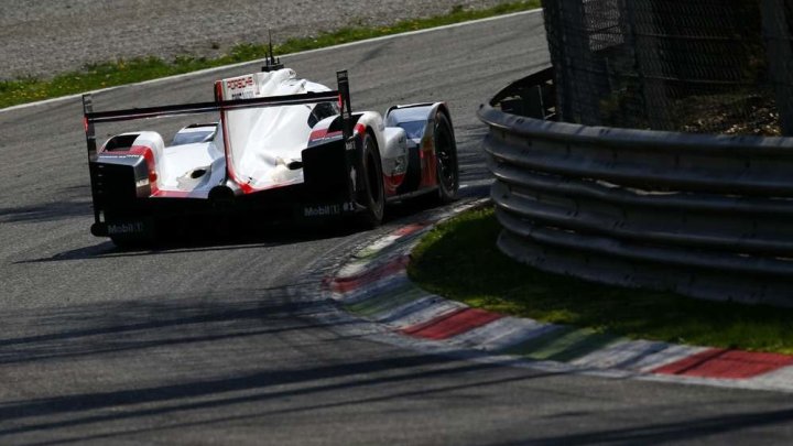 Prototyp Porsche 919 Hybrid při prologu v Monze