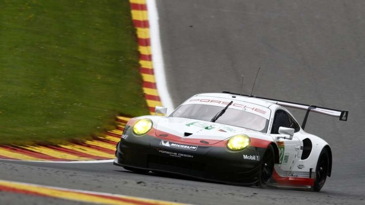 Porsche 911RSR s posádkou Kévin Estre, Michael Christensen