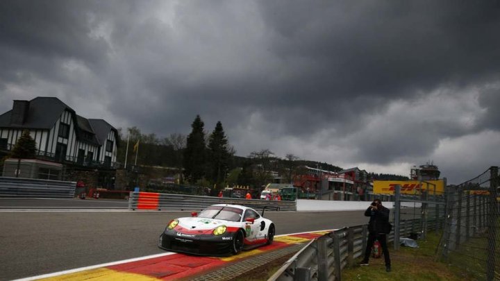 Porsche 911RSR s posádkou Richard Lietz, Frédéric Makowiecki