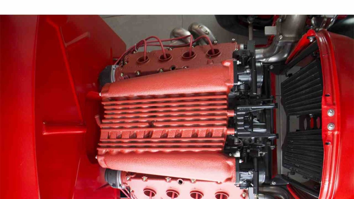 Ford 1932 s motorem z Ferrari Maranello
