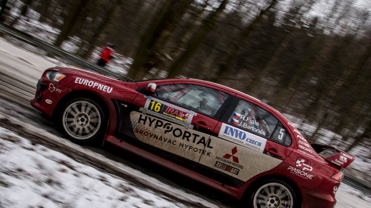 Traiva RallyCup Kopřivnice - leden
