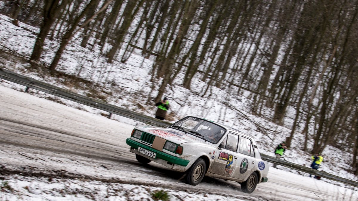 Traiva RallyCup Kopřivnice - leden
