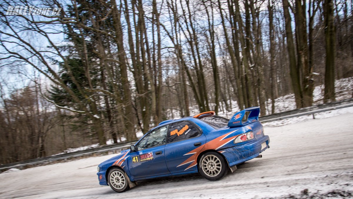 Traiva RallyCup Kopřivnice - leden