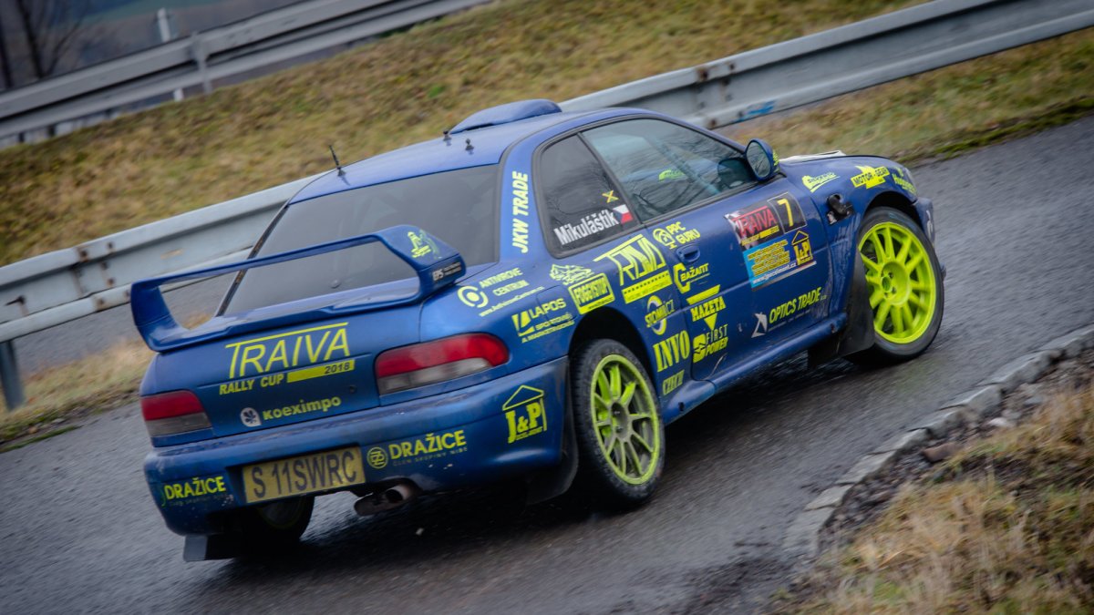 Traiva RallyCup Kopřivnice - prosinec
