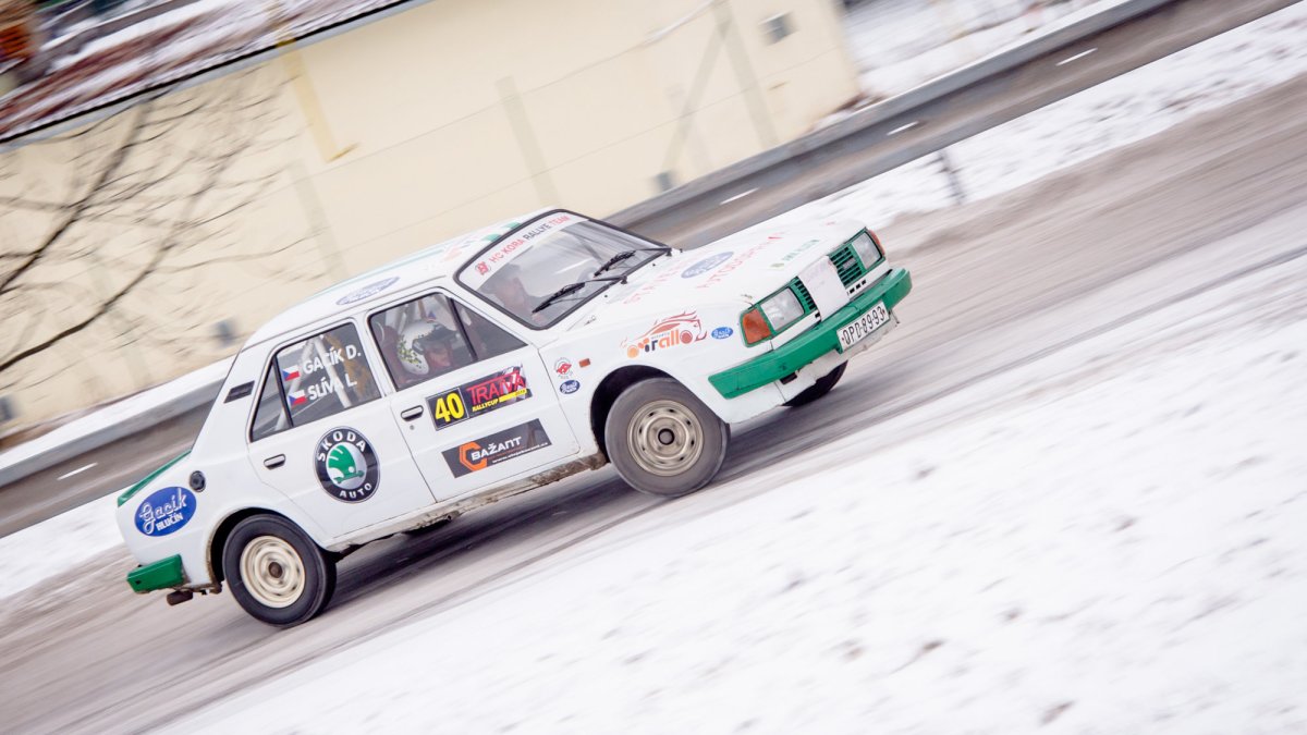 Traiva RallyCup Kopřivnice - leden