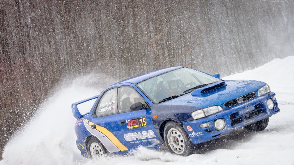 Traiva RallyCup Kopřivnice - leden