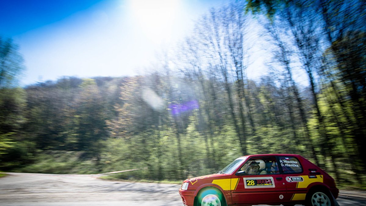 Traiva RallyCup Kopřivnice - duben