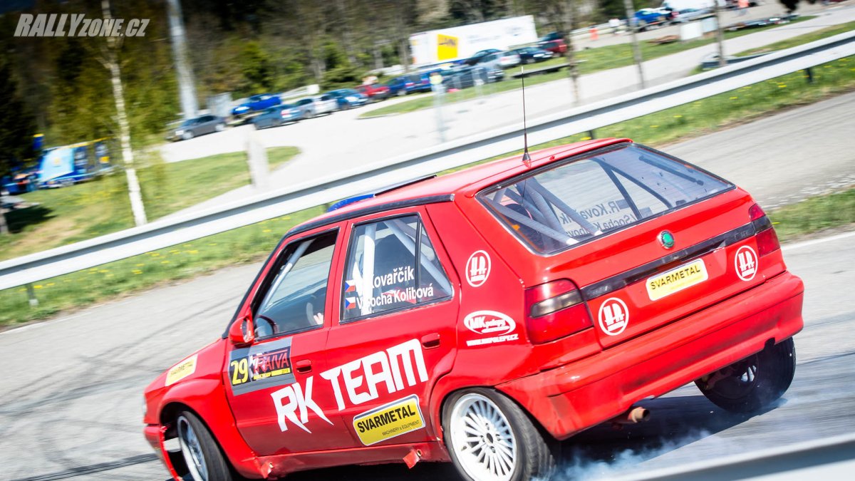 Traiva RallyCup Kopřivnice - duben