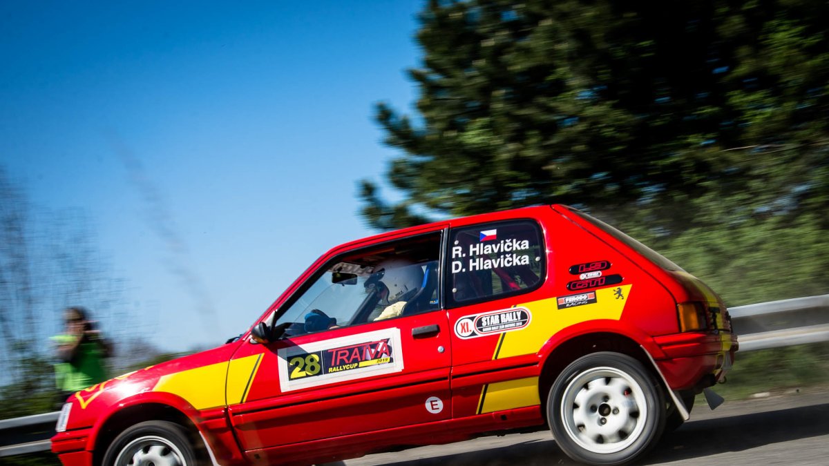 Traiva RallyCup Kopřivnice - duben