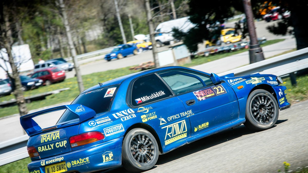 Traiva RallyCup Kopřivnice - duben