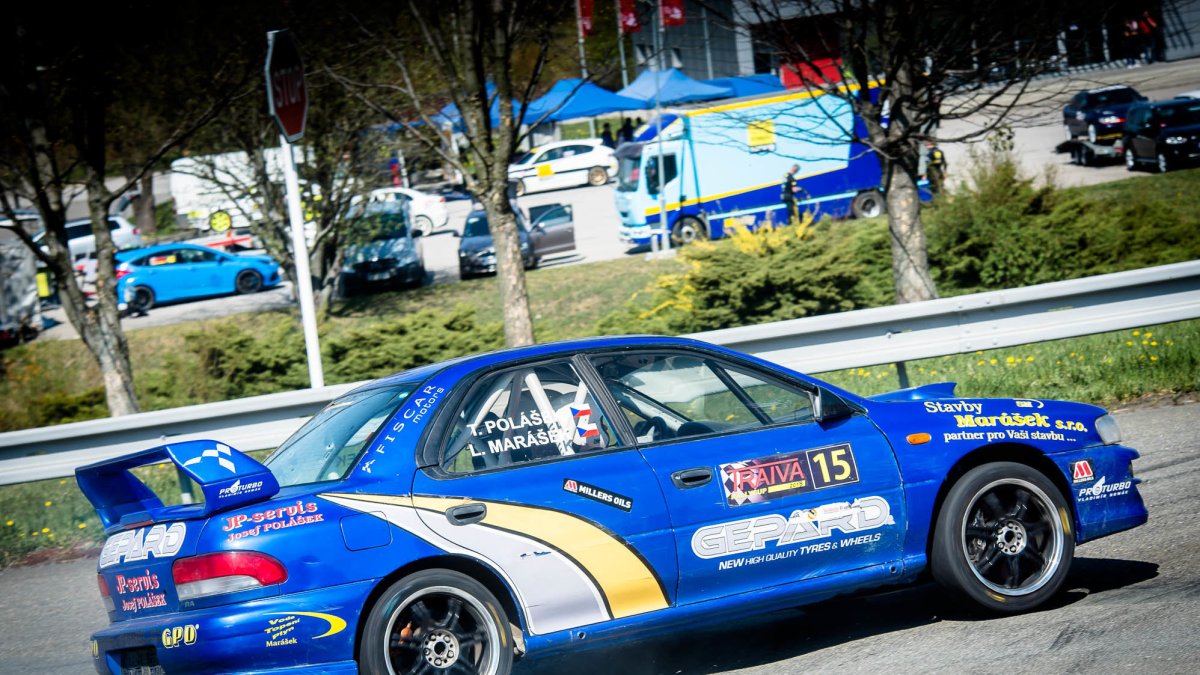 Traiva RallyCup Kopřivnice - duben