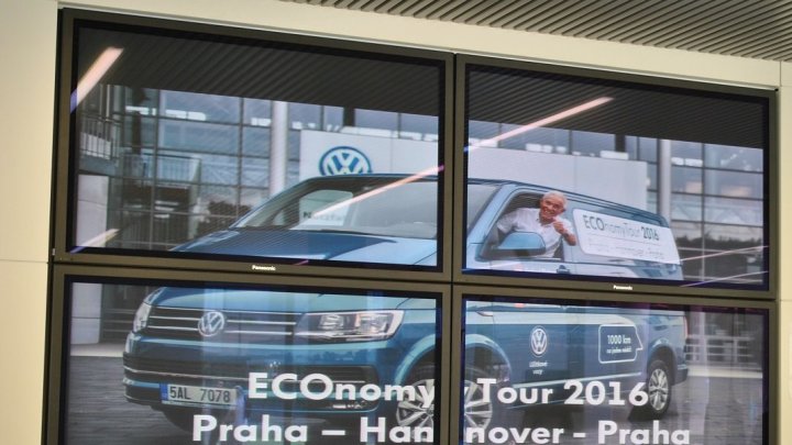 Gerhard Plattner a jeho VW Transporter