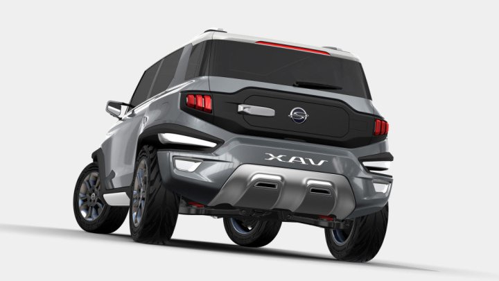 SsangYong XAV se brzy objeví v sériové výrobě.