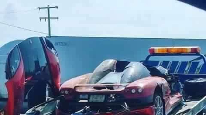 Koenigsegg CCX po nehodě