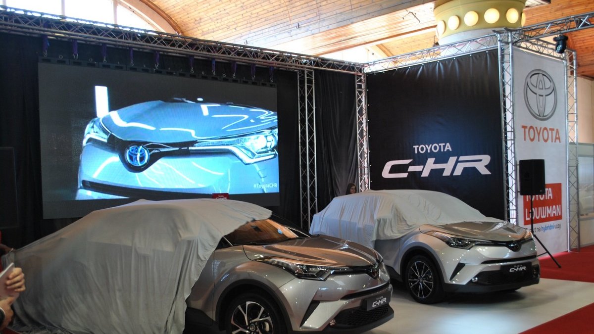 Autoshow Praha 2016 - Odtajnění podoby Hondy C-HR