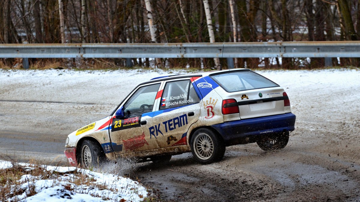 Traiva RallyCup Kopřivnice - leden