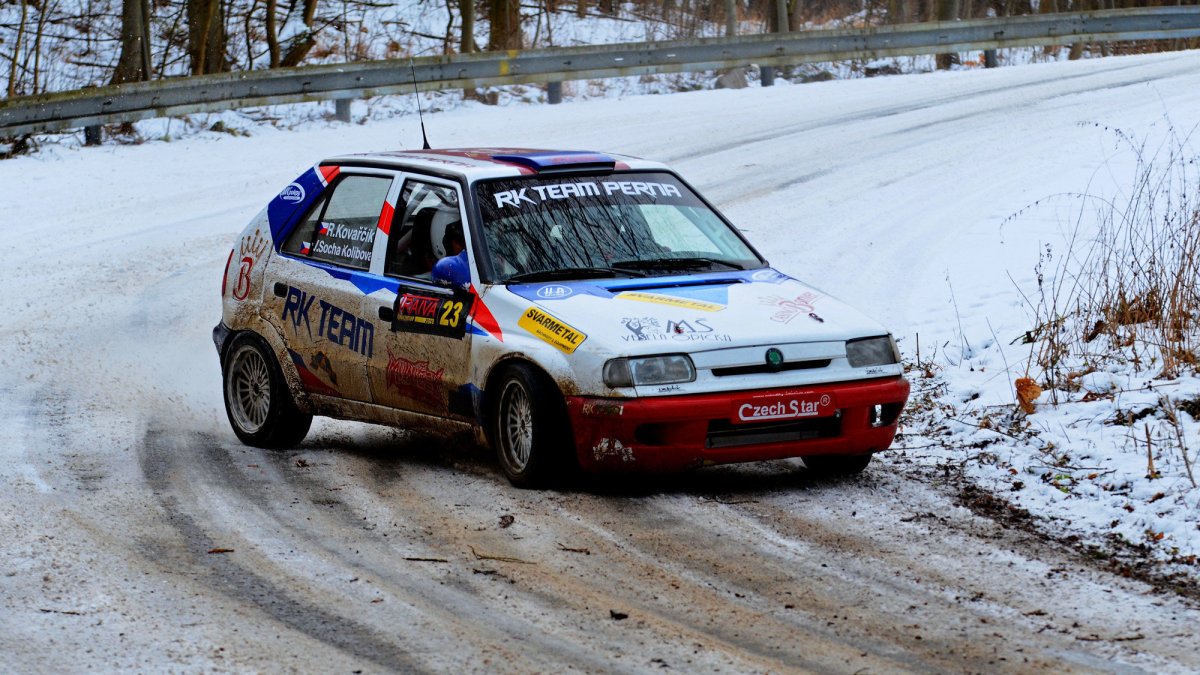 Traiva RallyCup Kopřivnice - leden