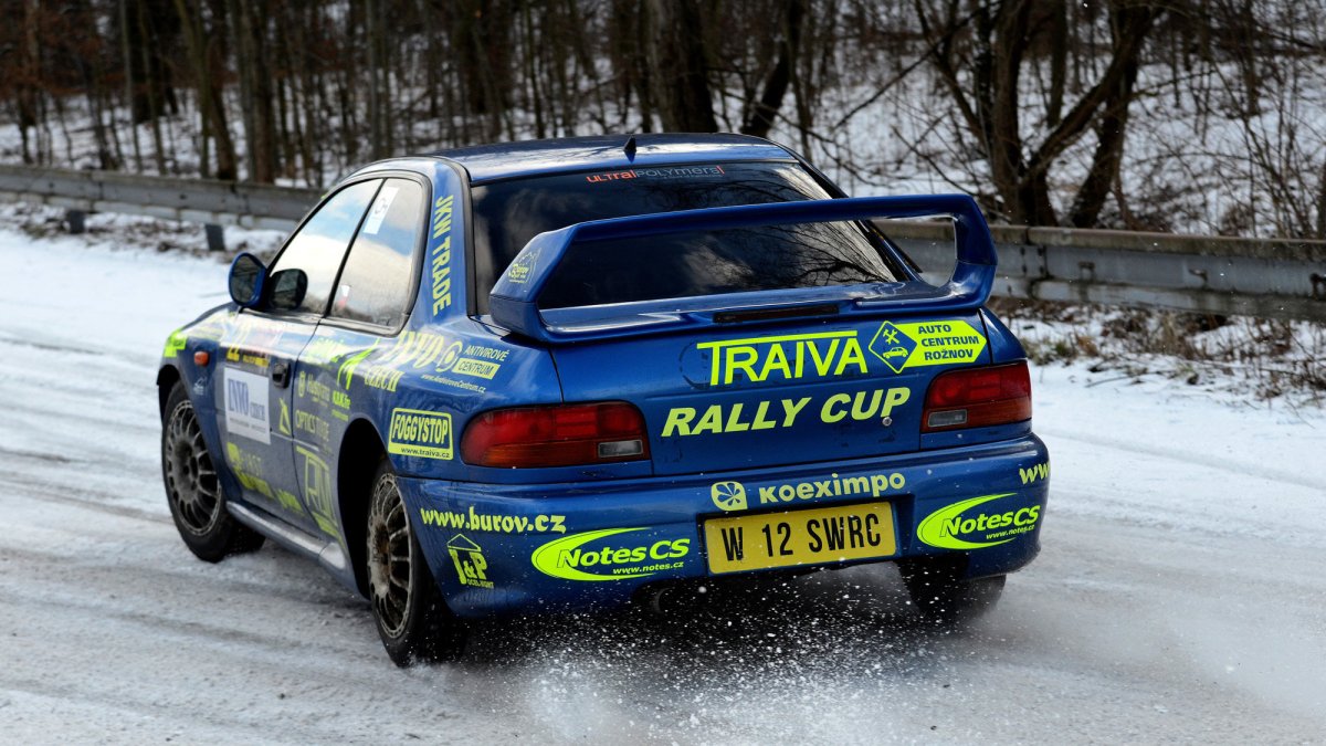 Traiva RallyCup Kopřivnice - leden
