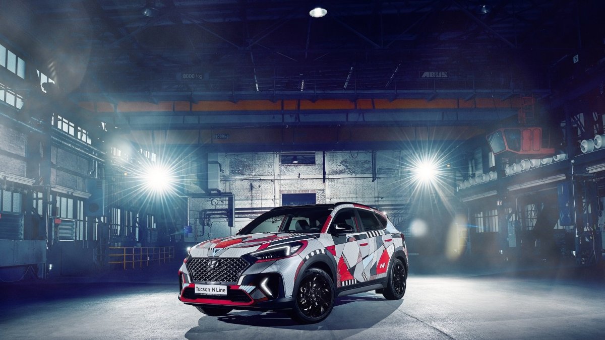 Hyundai pověřil umělce Andrease Preise, aby vytvořil „Drive A Statement“ Project Tucson: přitažlivou ilustraci na novém modelu Tucson N Line