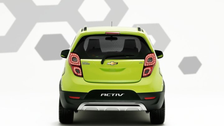 Chevrolet Beat Activ je dobrodružně laděnou variantou městského hatchbacku.