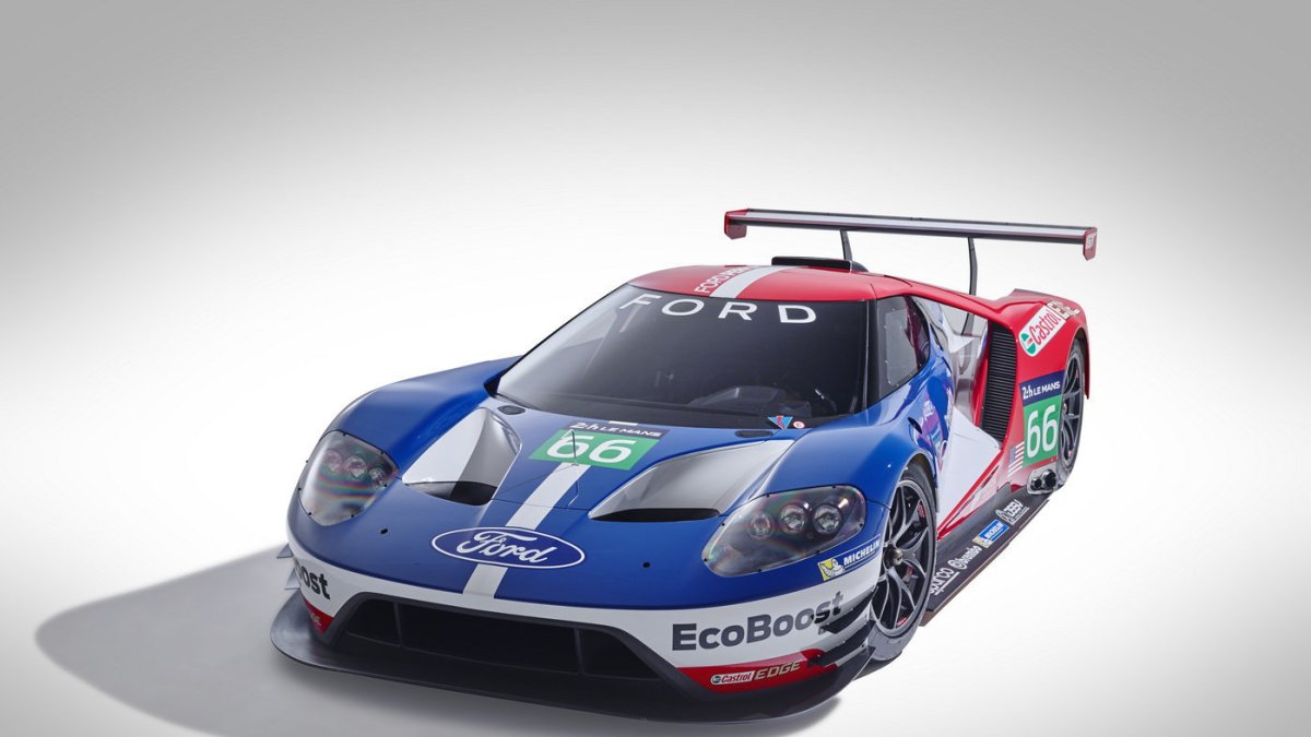 Nový Ford GT určený pro FIA World Endurance Championship včetně 24 hodin v Le Mans