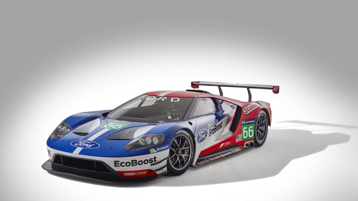 Nový Ford GT určený pro FIA World Endurance Championship včetně 24 hodin v Le Mans