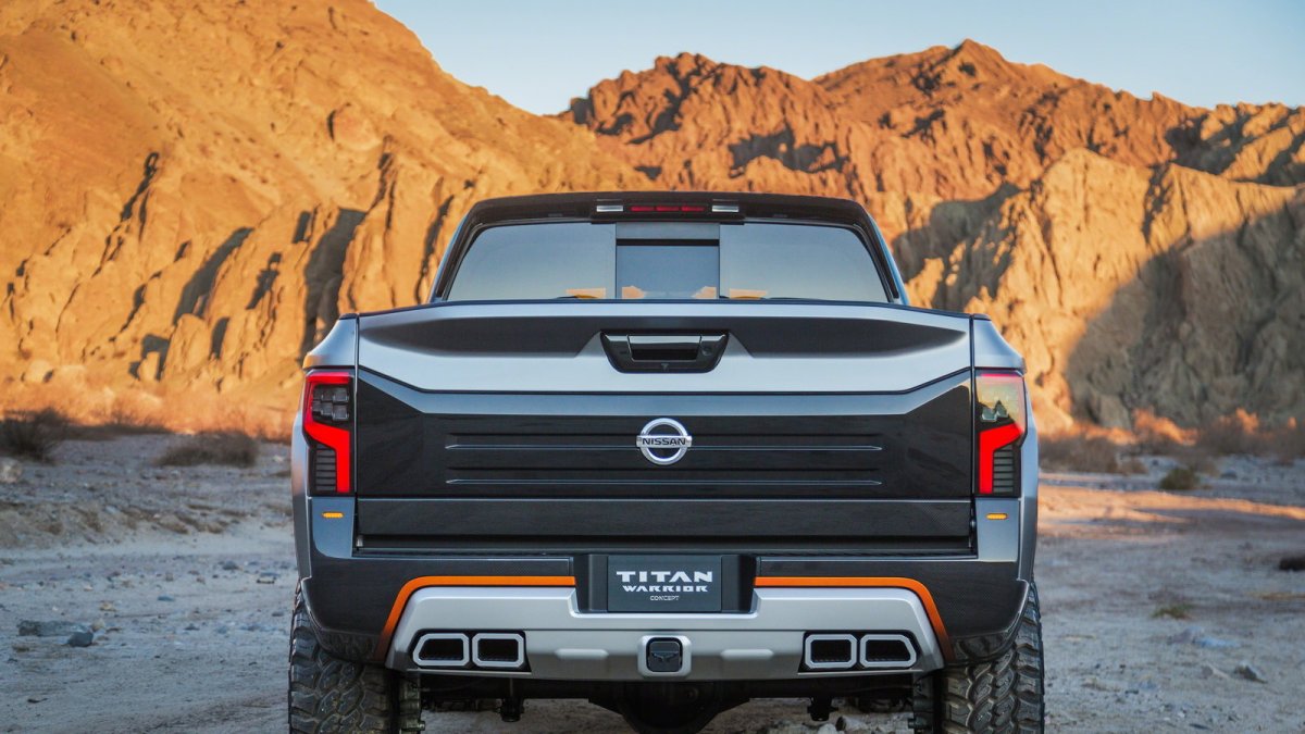 Nissan Titan Warrior se vyznačuje sportovnější karosérií a osmiválcovým dieselem.